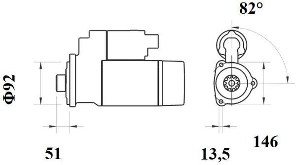 Mahle Original Starter MS 776