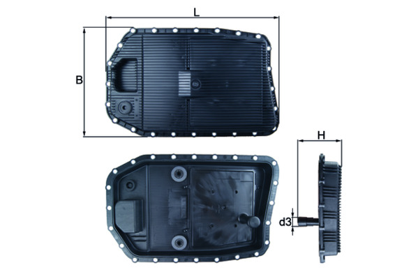 Mahle Original Oliekuip Automaat HX 154