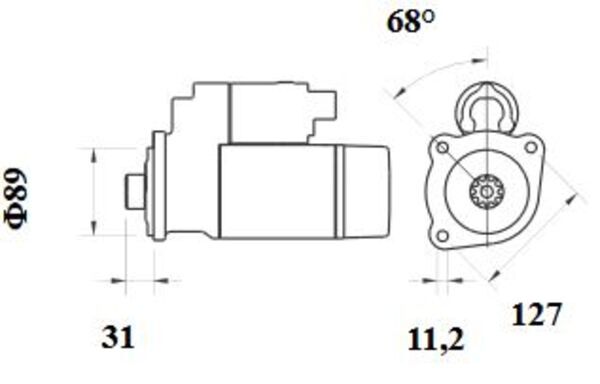 Mahle Original Starter MS 779