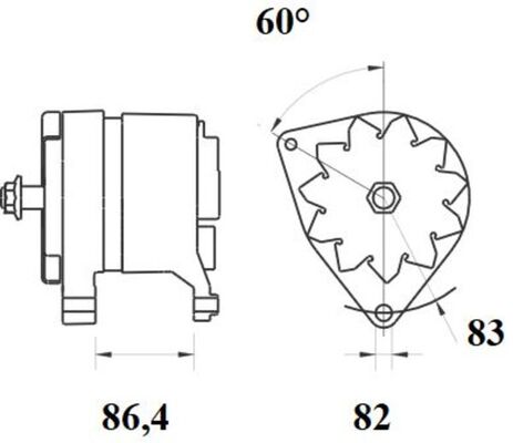 Mahle Original Alternator/Dynamo MG 373