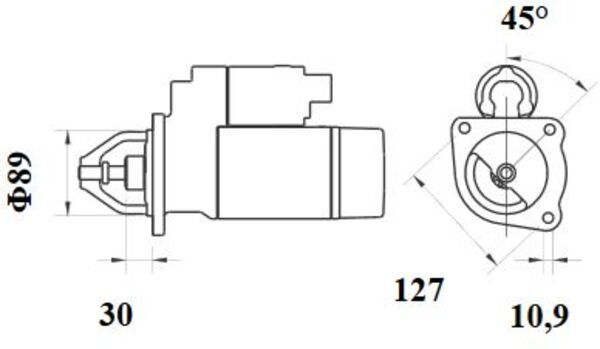Mahle Original Starter MS 287
