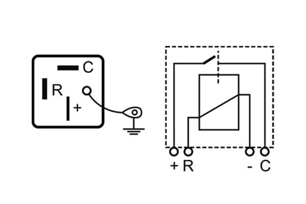 Mahle Original Relais, arbeidsstroom MR 53