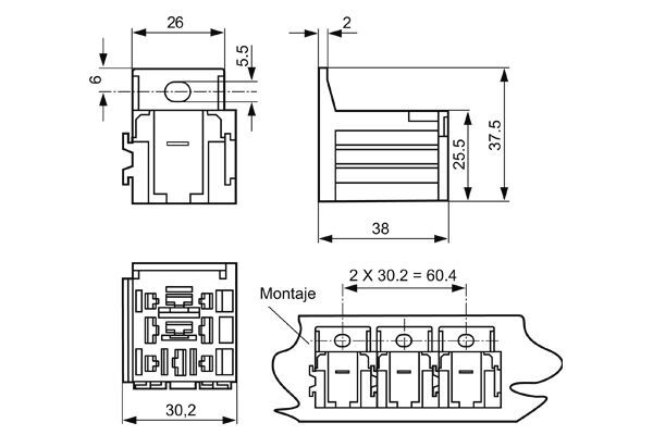 Mahle Original Relaisvoet MRC 2