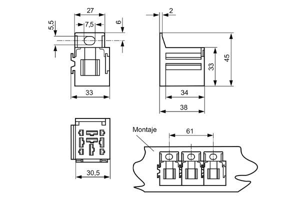 Mahle Original Relaisvoet MRC 3