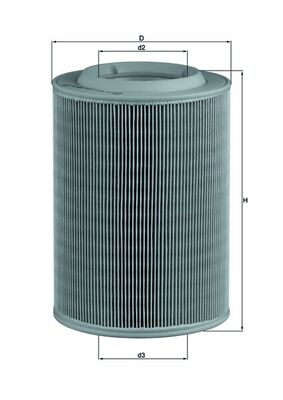 Mahle Original Luchtfilter LX 314
