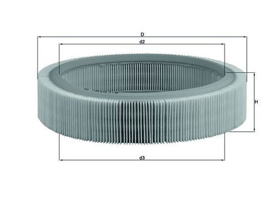 Luchtfilter Mahle Original LX 317