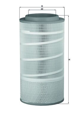 Luchtfilter Mahle Original LX 3030