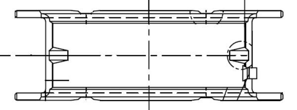 Hoofdlager Mahle Original 001 FL 10328 050