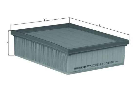 Luchtfilter Mahle Original LX 1765