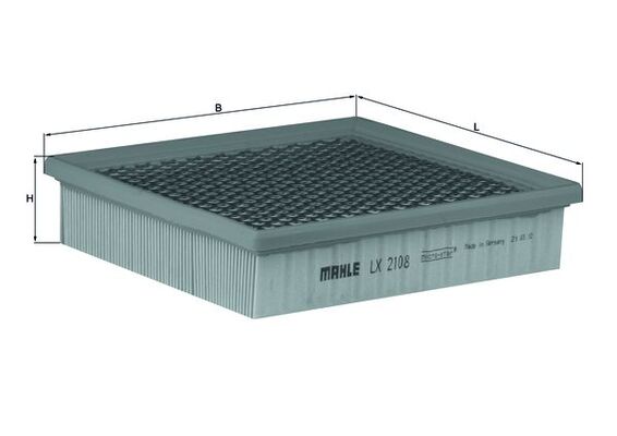 Mahle Original Luchtfilter LX 2108