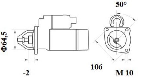 Mahle Original Starter MS 80