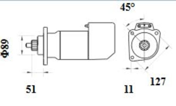 Mahle Original Starter MS 512
