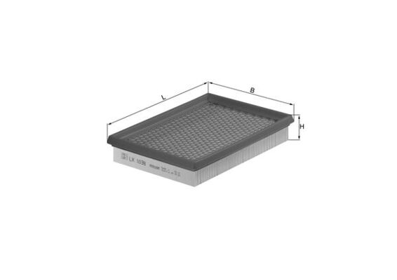 Luchtfilter Mahle Original LX 1038