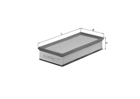 Luchtfilter Mahle Original LX 1296