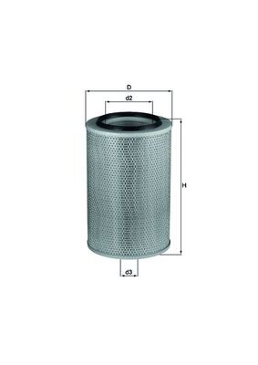 Luchtfilter Mahle Original LX 345