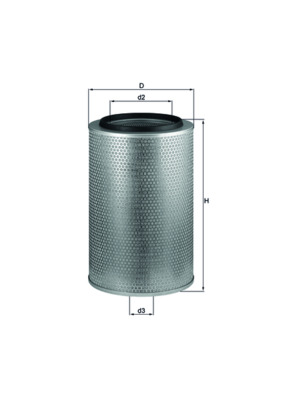 Luchtfilter Mahle Original LX 1606
