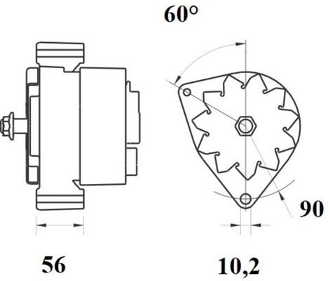 Mahle Original Alternator/Dynamo MG 926