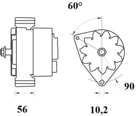 Mahle Original Alternator/Dynamo MG 927