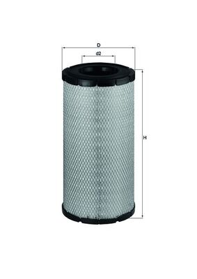 Luchtfilter Mahle Original LX 1775