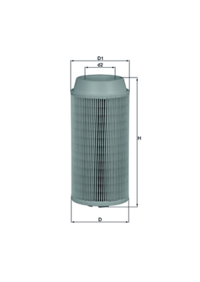 Mahle Original Luchtfilter LX 1802
