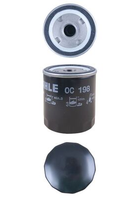 Mahle Original Oliefilter OC 198