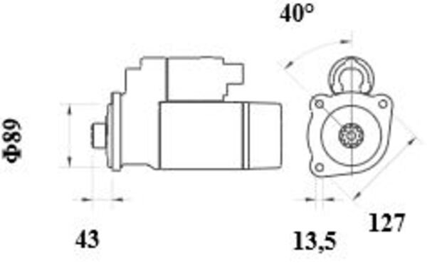 Mahle Original Starter MS 939