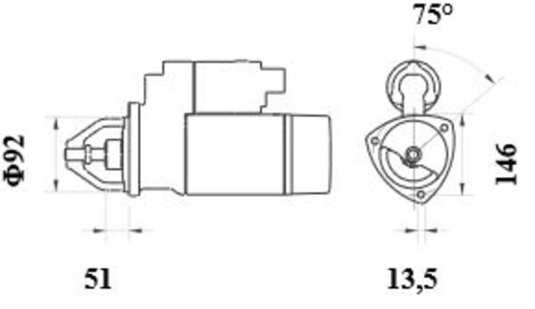 Mahle Original Starter MS 463