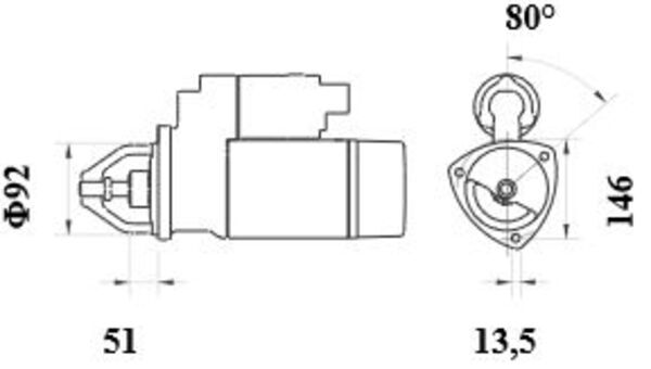 Mahle Original Starter MS 473