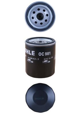 Mahle Original Oliefilter OC 981