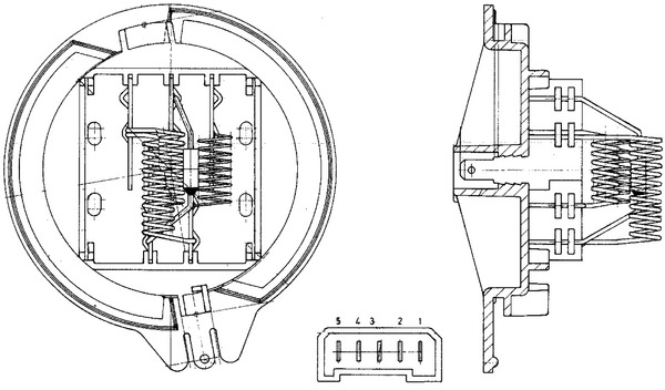 Mahle Original Kachel-/voorschakelweerstand ABR 20 000P