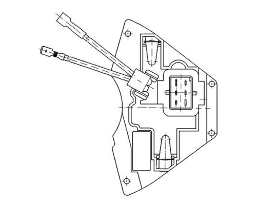 Mahle Original Regeleenheid interieurventilator ABR 31 000P