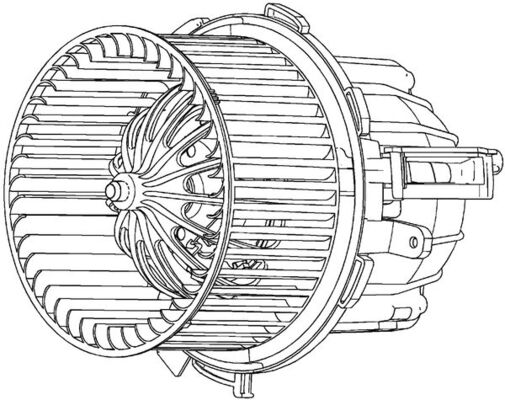 Mahle Original Kachelventilator AB 115 000P