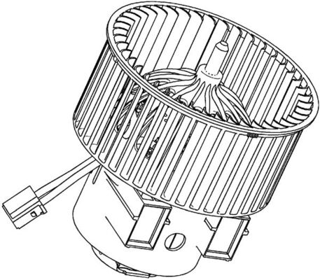 Mahle Original Kachelventilator AB 117 000P