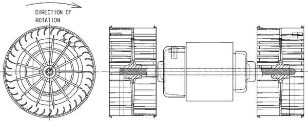 Mahle Original Kachelventilator AB 152 000P