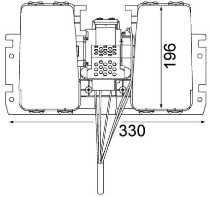 Mahle Original Kachelventilator AB 179 000P