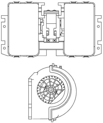 Mahle Original Kachelventilator AB 180 000P