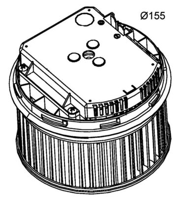 Mahle Original Kachelventilator AB 262 000P