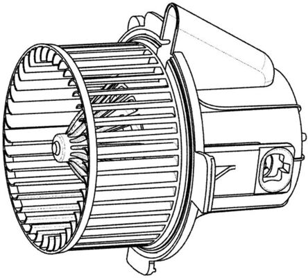 Mahle Original Kachelventilator AB 32 000P