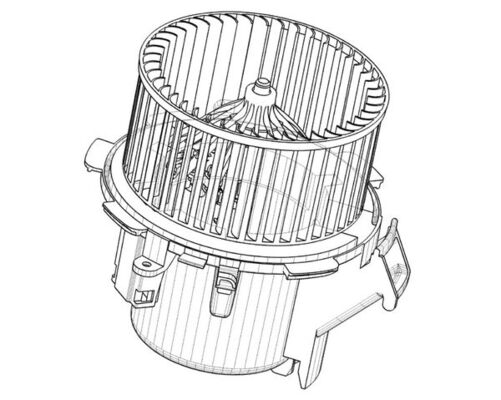 Mahle Original Kachelventilator AB 41 000P