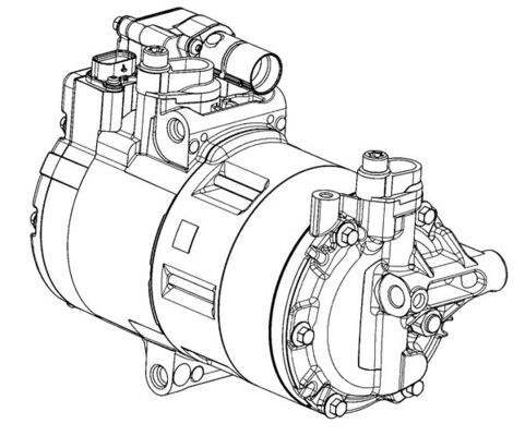 Mahle Original Airco compressor ACP 1453 000P