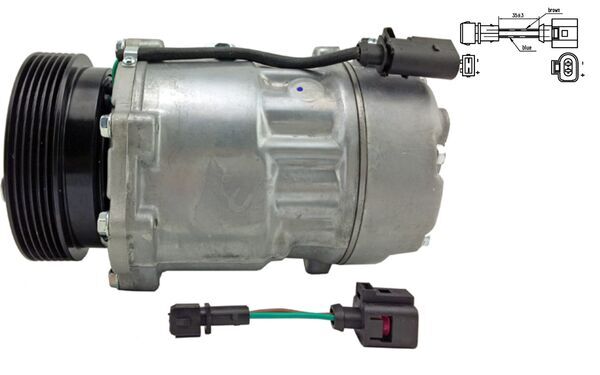 Mahle Original Airco compressor ACP 191 000S