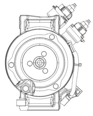 Mahle Original Airco compressor ACP 556 000P