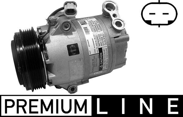 Airco compressor Mahle Original ACP 59 000P