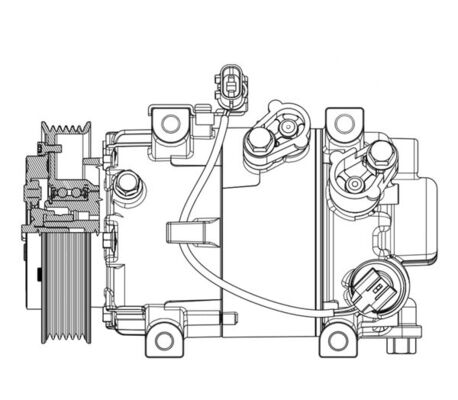 Mahle Original Airco compressor ACP 628 000P