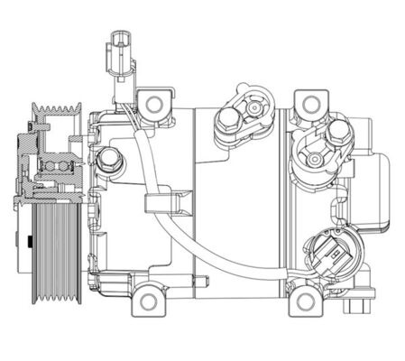 Mahle Original Airco compressor ACP 632 000P