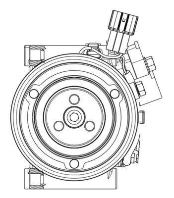 Mahle Original Airco compressor ACP 633 000P