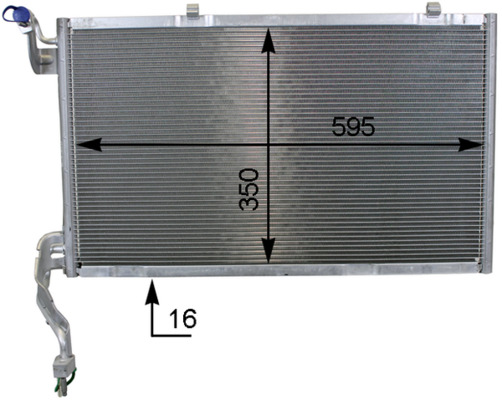 Mahle Original Airco condensor AC 10 000P