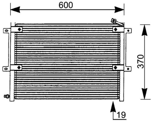 Mahle Original Airco condensor AC 171 000P