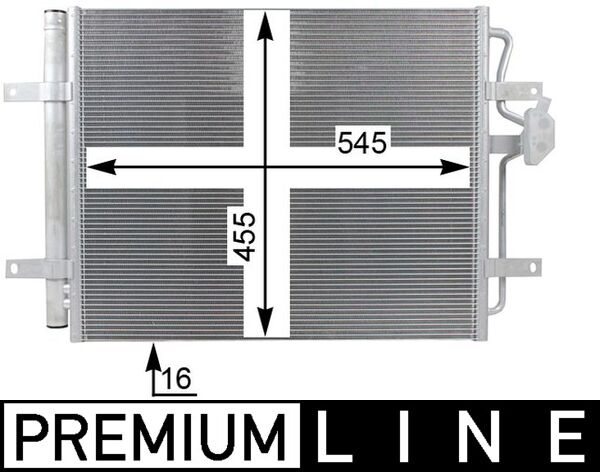 Mahle Original Airco condensor AC 24 000P