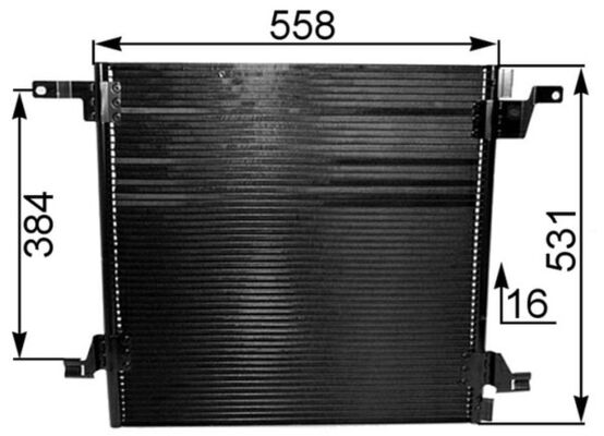 Mahle Original Airco condensor AC 259 000P